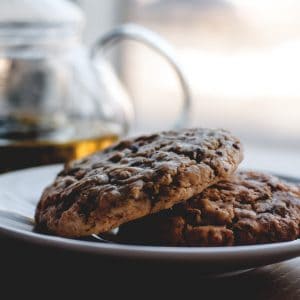 Biscuits à la framboise et pépites de chocolat (sans gluten)