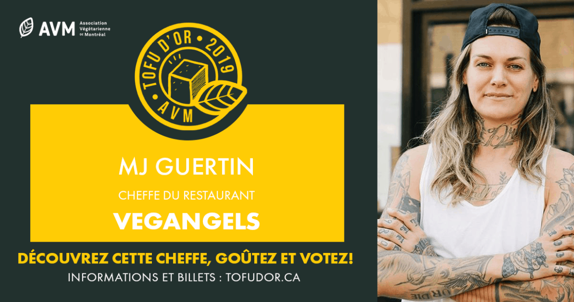 Entrevue avec MJ Guertin, cheffe de The Vegangels et participante au Tofu d’or 2019