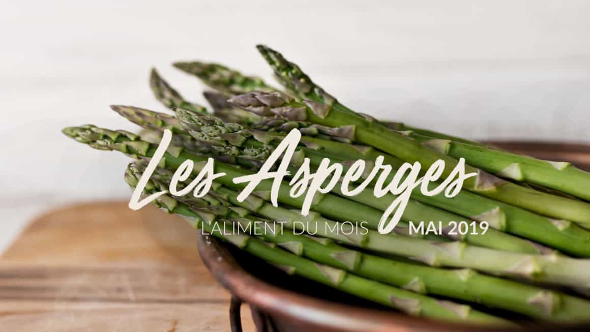 L’aliment du mois : les asperges