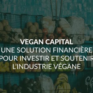 Vegan Capital : une solution financière pour investir et soutenir l’industrie végane